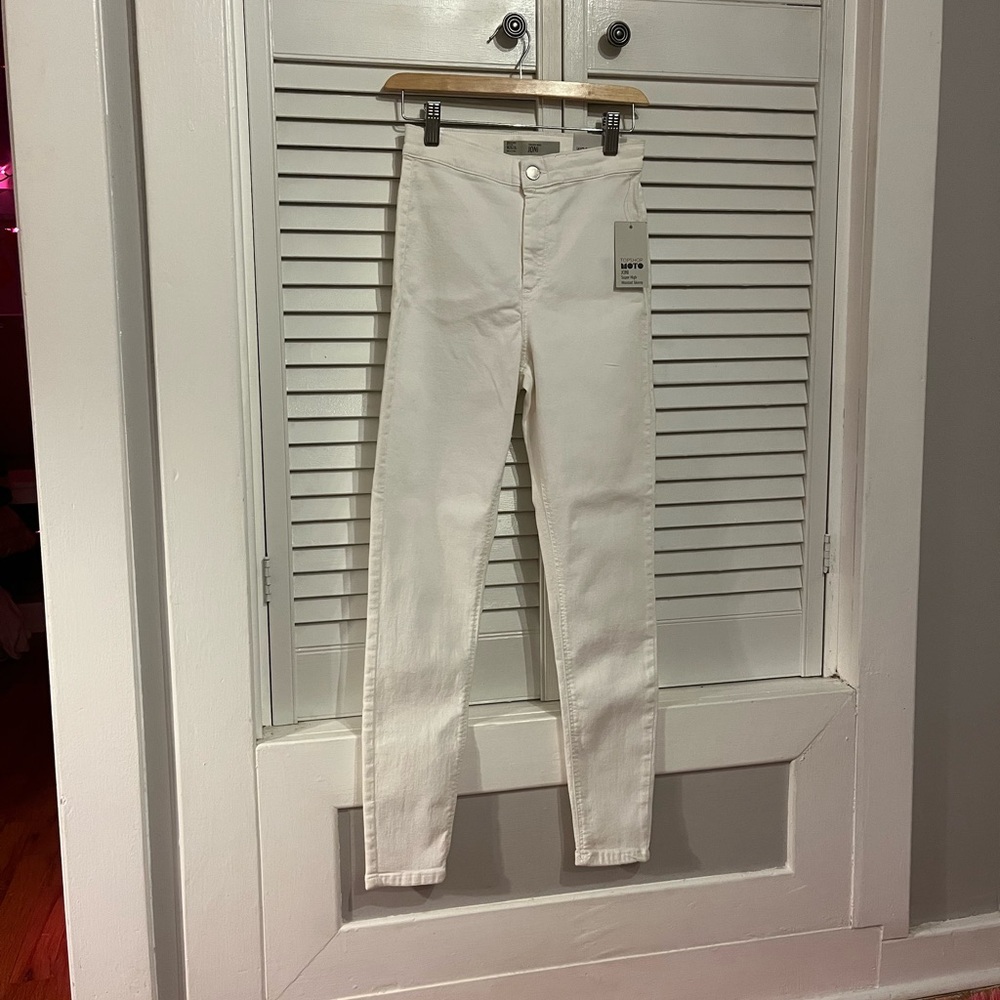 Women's White Jeans Top Shop